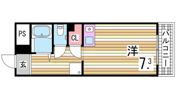 モンテメール垂水の物件間取画像